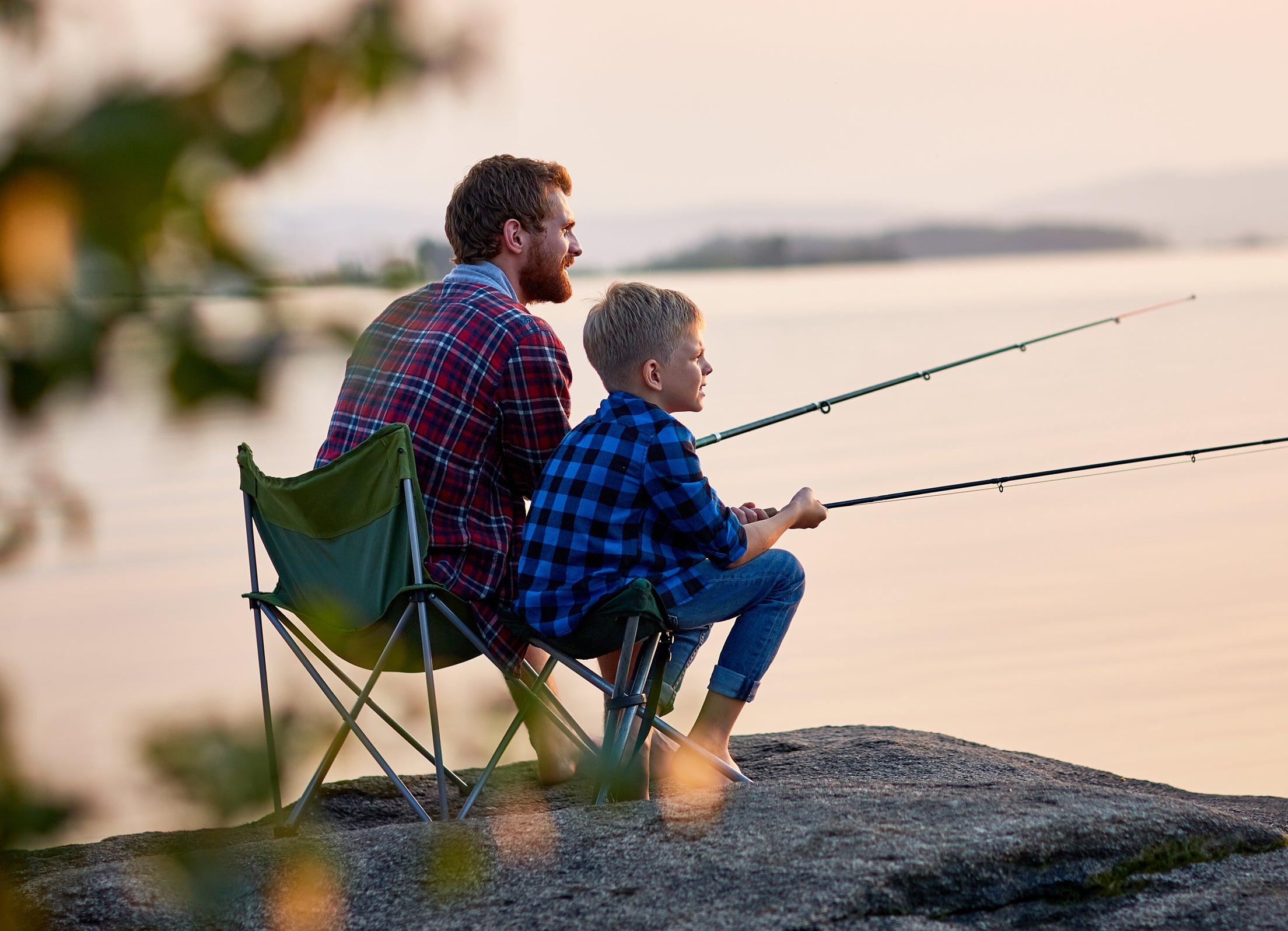 Father and store son experience gifts