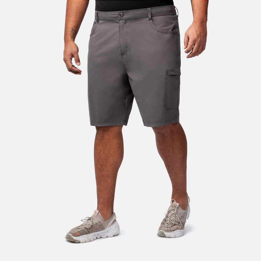 Men's Stretch Active Poplin Trek Cargo Short