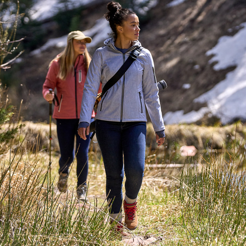 Women's Aeris II Super Softshell® Jacket - Silver Chip - S