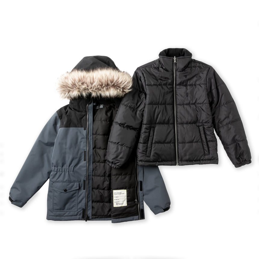 Boys' 3-in-1 Systems Parka Jacket