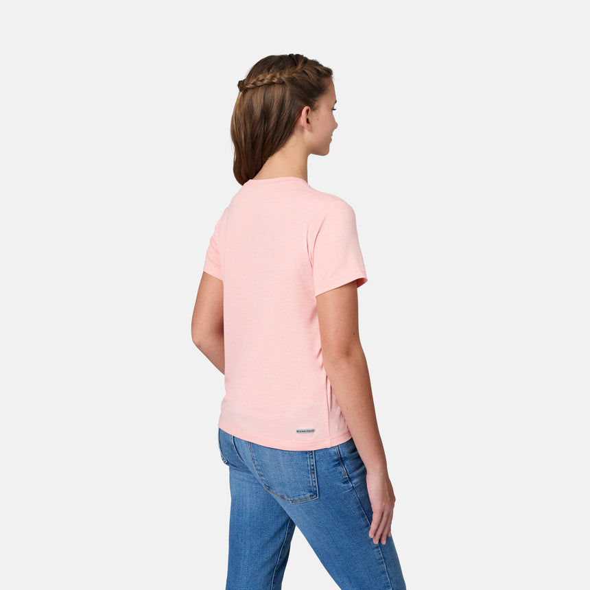 Girls' Microtech® Graphic Crew Neck Shirt