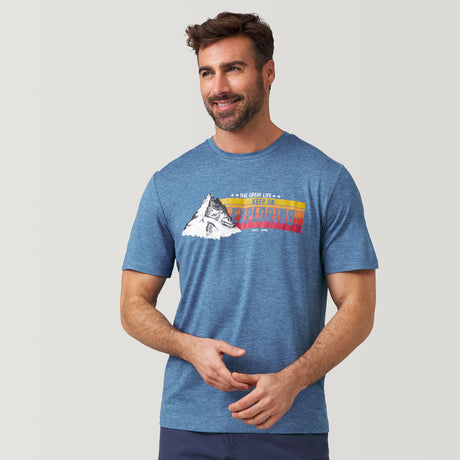 Men's Super Soft Graphic Crewneck T-Shirt - Blue Dust - M #color_blue-dust