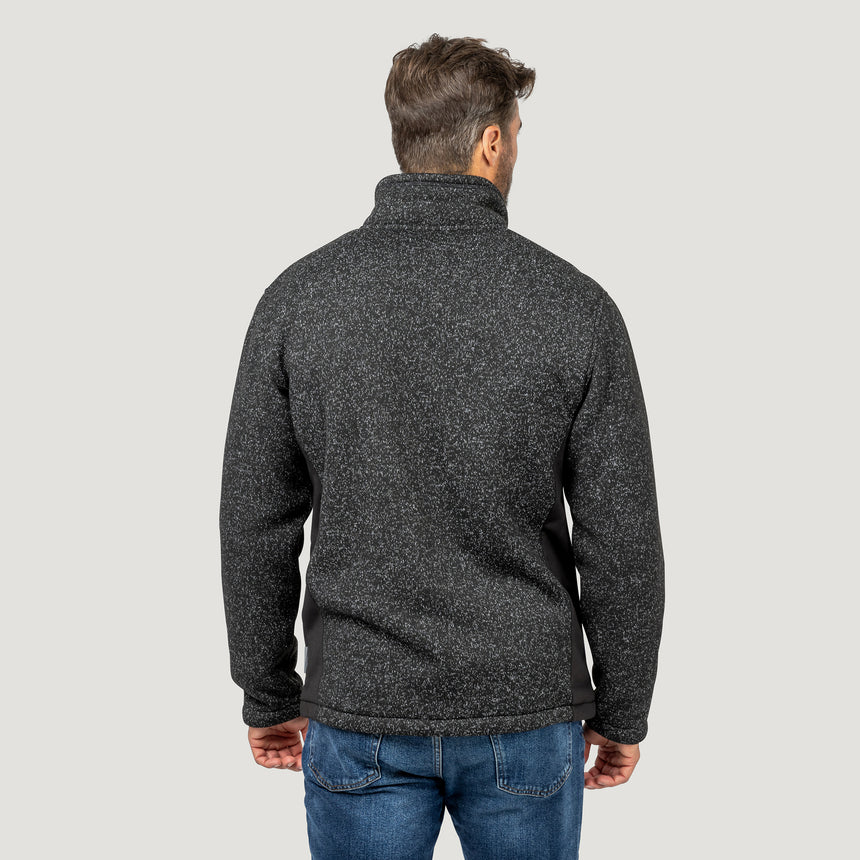 Men's Badland Textured Mountain Fleece Jacket