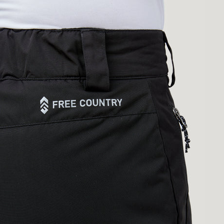 Men's Padded Ski Pant - Black #color_black