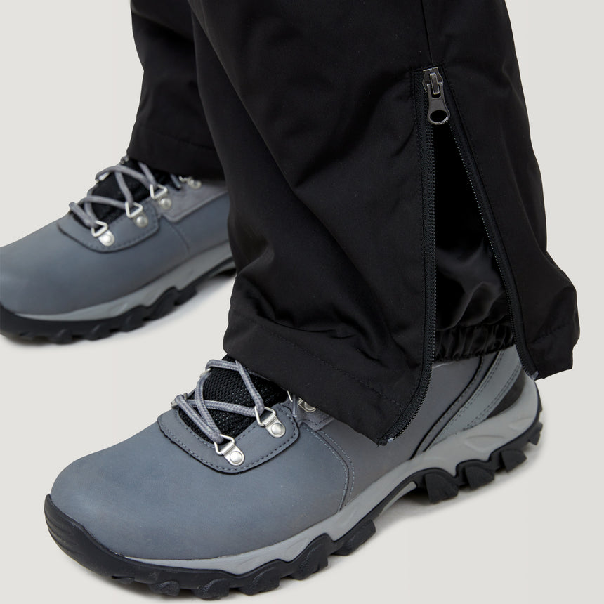 Men's Padded Ski Pant - Black #color_black