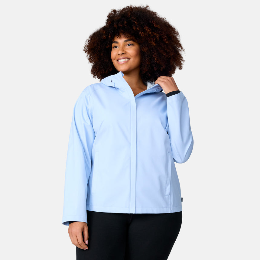Women's Plus Size X2O Packable Rain Jacket