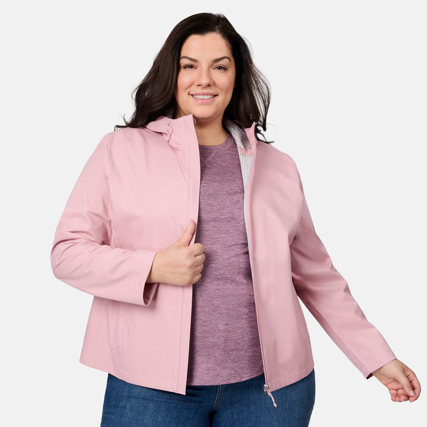 Women's Plus Size X2O Packable Rain Jacket