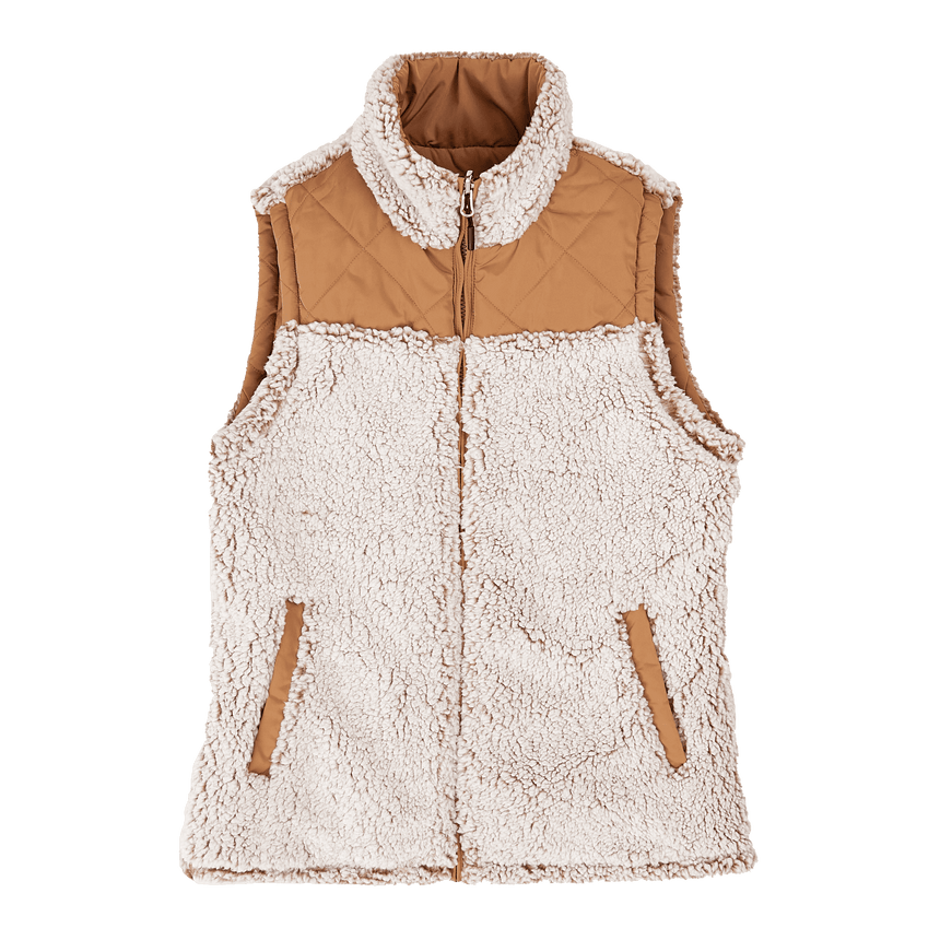 Women's Expedition Stratus Lite Reversible Vest - Camel - S #color_camel