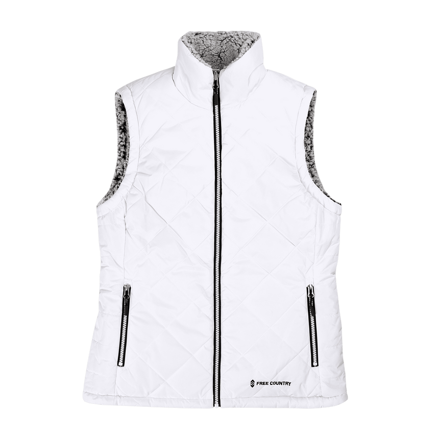 Women's Expedition Stratus Lite Reversible Vest - White - S #color_white