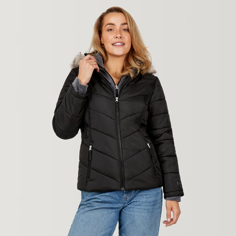 Women's Unstoppable II Poly Air Touch Jacket - Black - S #color_black