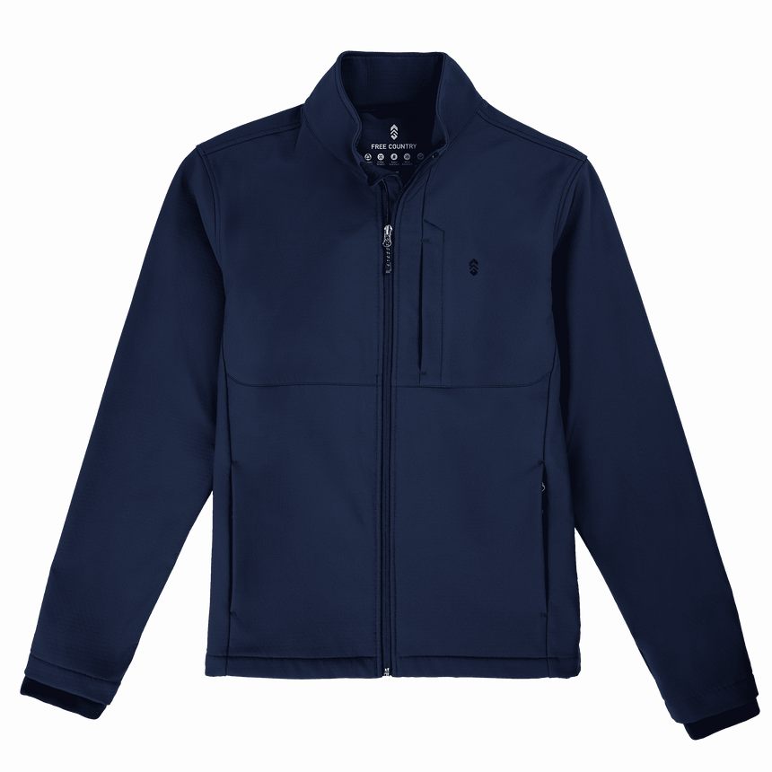 Men's Lanier Super Softshell® Jacket - Dark Navy - M #color_dark-navy