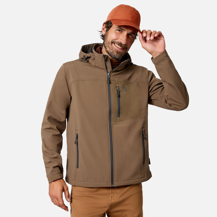 Men's Commuter Super Softshell® Hooded Jacket