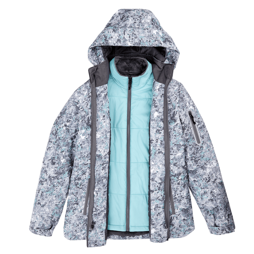Women's All Weather 3-in-1 Systems Jacket - Dove Granite - S #color_dove-granite