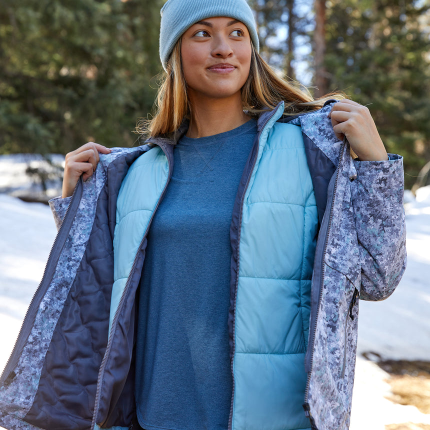 Women's All Weather 3-in-1 Systems Jacket - Dove Granite - S #color_dove-granite