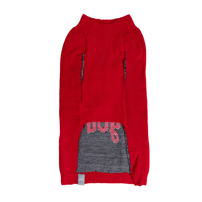 Dog Valentine Sweater