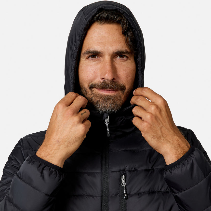 Men's Classic Solid Puffer Jacket