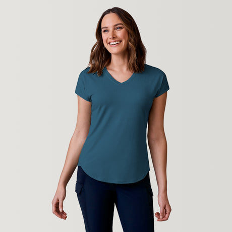 Women's Microtech Chill B Cool Tee - Peacock #color_peacock