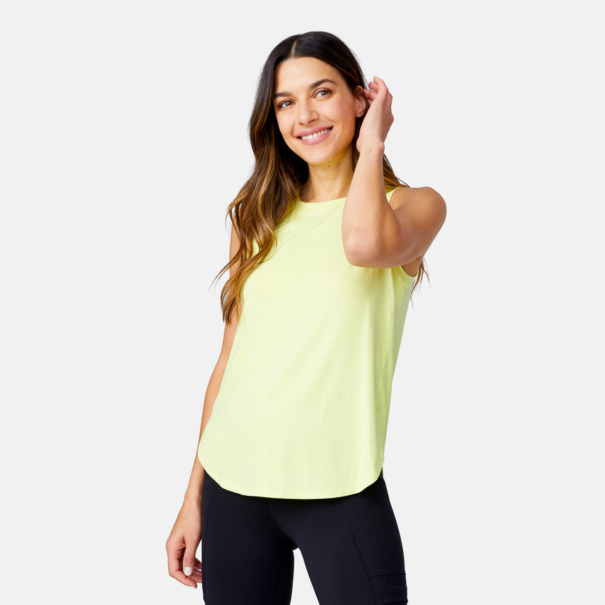 Women's Microtech® Chill B Cool Curved Hem Tank Top