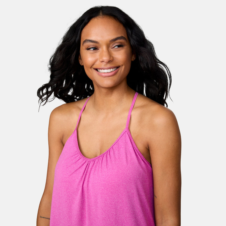 Women's Microtech® Chill B Cool V-Neck Cami Top with Built-In Bra