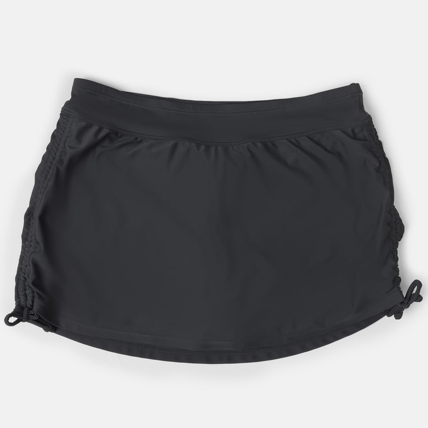 Women's Side Shirred Swim Skirt