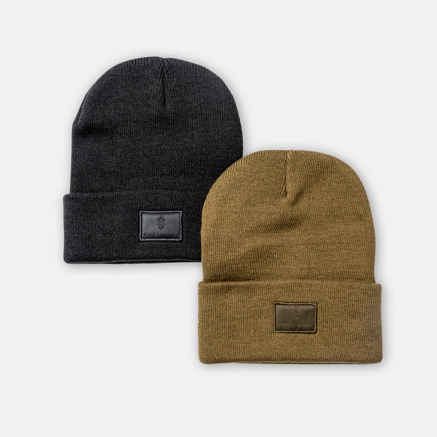 Men's Knit Beanie - 2 Pack