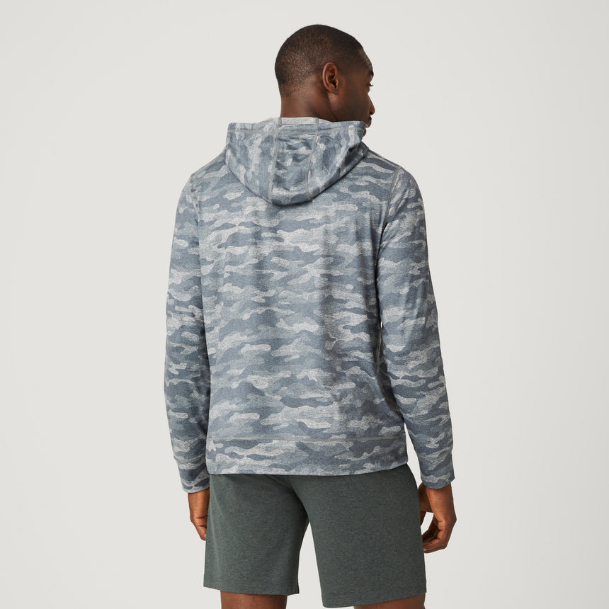 Men's Lightweight Sueded Hoodie - Rocky Camo - M #color_rocky-camo