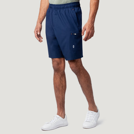 Free Country Men's Tech Stretch Short II - Navy - S#color_navy