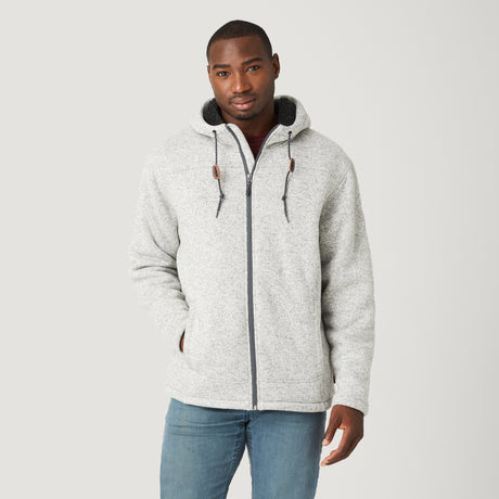 Men's Osprey Sweater Knit Fleece Jacket - Pumice - M #color_pumice