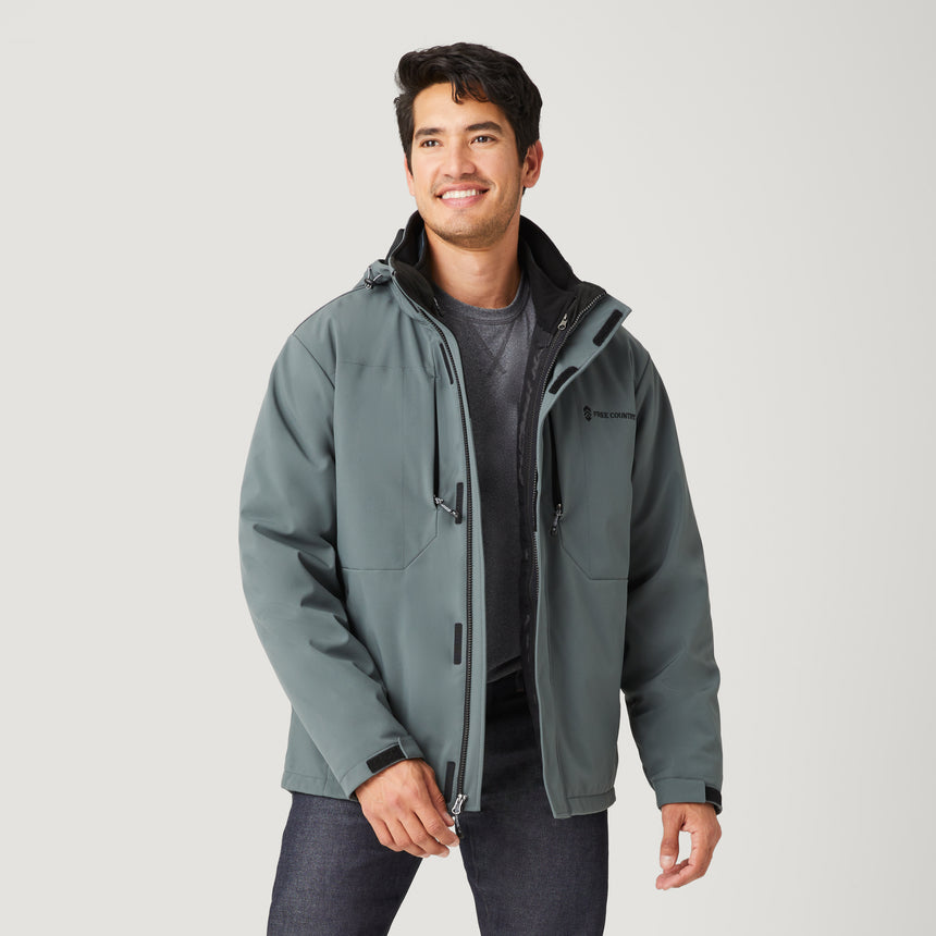 Men's Atalaya III 3-in-1 Systems Jacket - Pewter - M #color_pewter