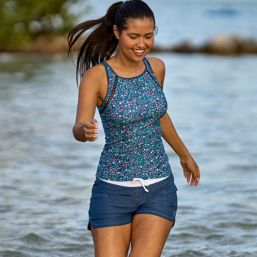 Free Country Women's Drawstring Swim Short