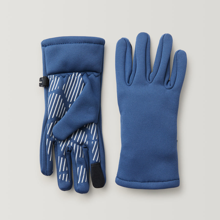 Boys' Mountain Knit Beanie & Glove Set - Navy #color_navy