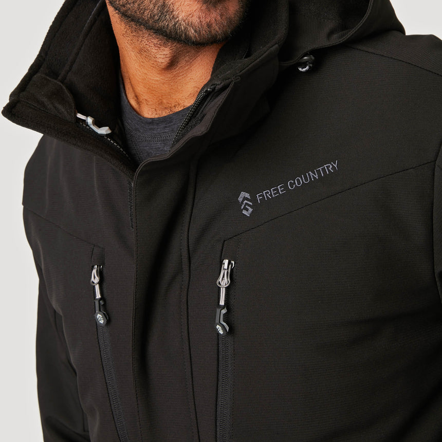 Free Country Men's FreeCycle® Montage 3-in-1 Systems Jacket -  - #color_black