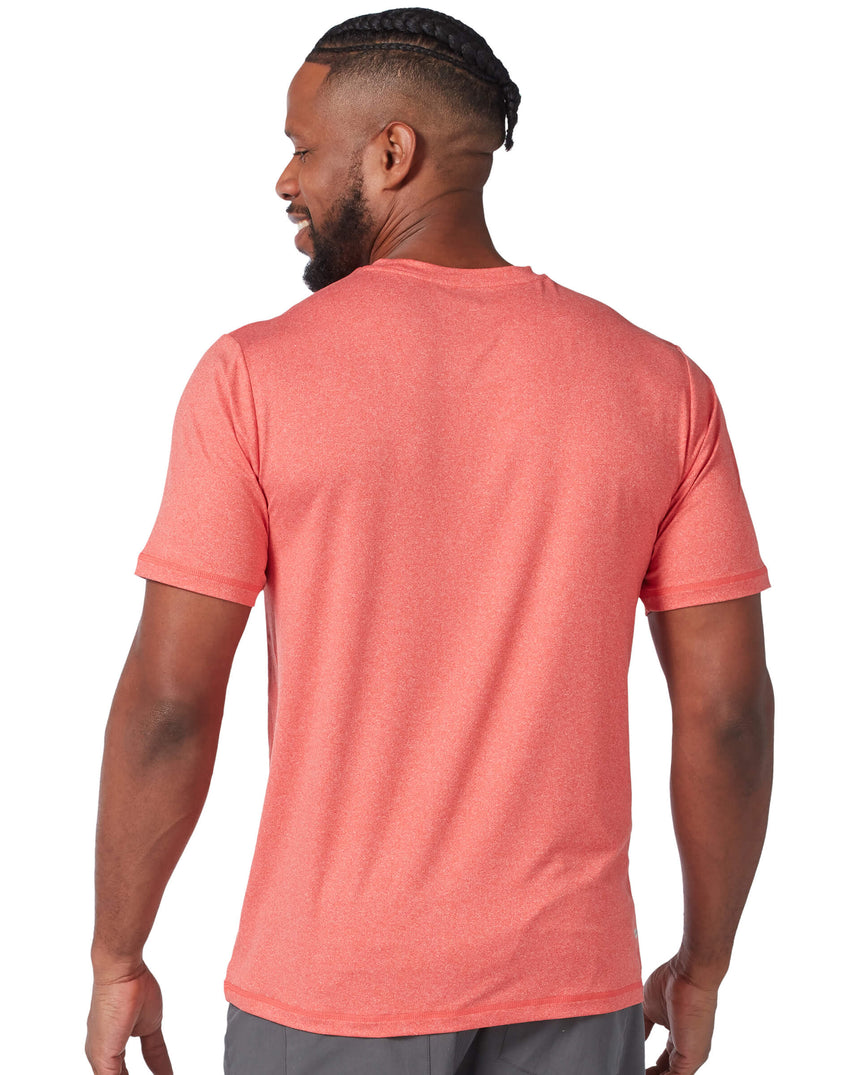 Free Country Men's Microtech Chill Cooling Crew Tee -  - #color_red-tomato