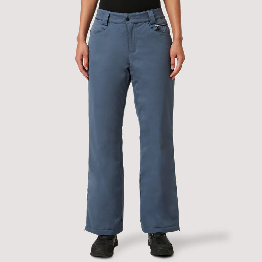 Free Country Women's FreeCycle® Chill Off Padded Ski Pant - Charcoal - S#color_charcoal