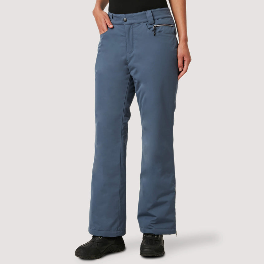 Free Country Women's FreeCycle® Chill Off Padded Ski Pant - - #color_charcoal