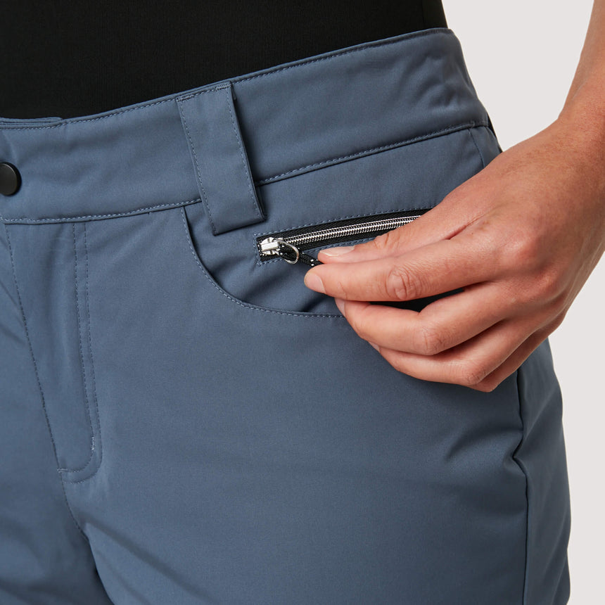 Free Country Women's FreeCycle® Chill Off Padded Ski Pant - - #color_charcoal