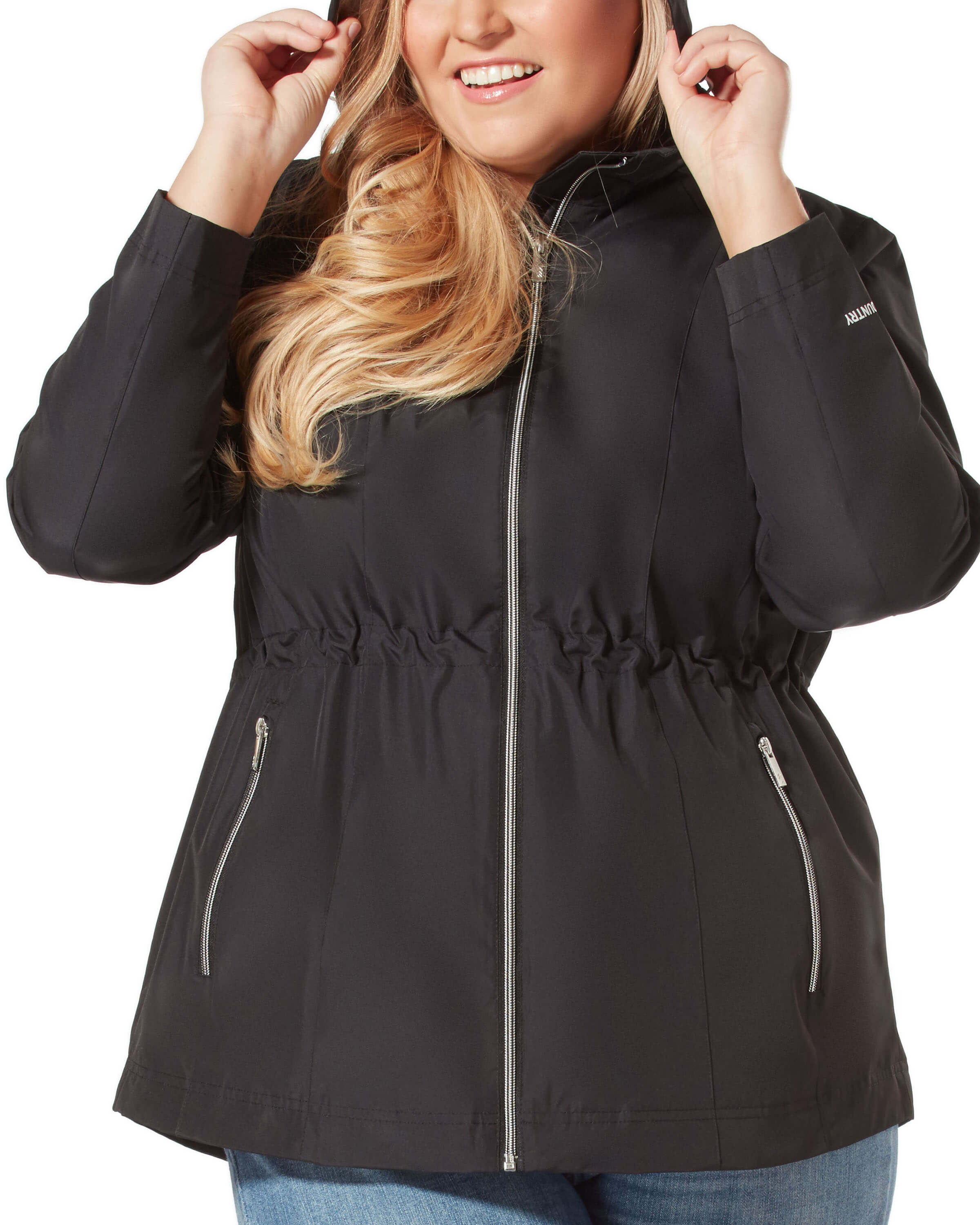 tilbede ler rotation Women's Plus Size New Day Radiance Anorak Rain Jacket – Free Country