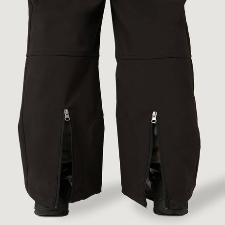 Women's Plus Size Nimble Super Softshell® Ski Pants - Black#color_black