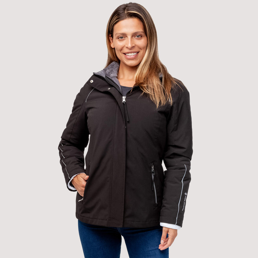 Women's Summit II Systems Jacket - Black #color_black
