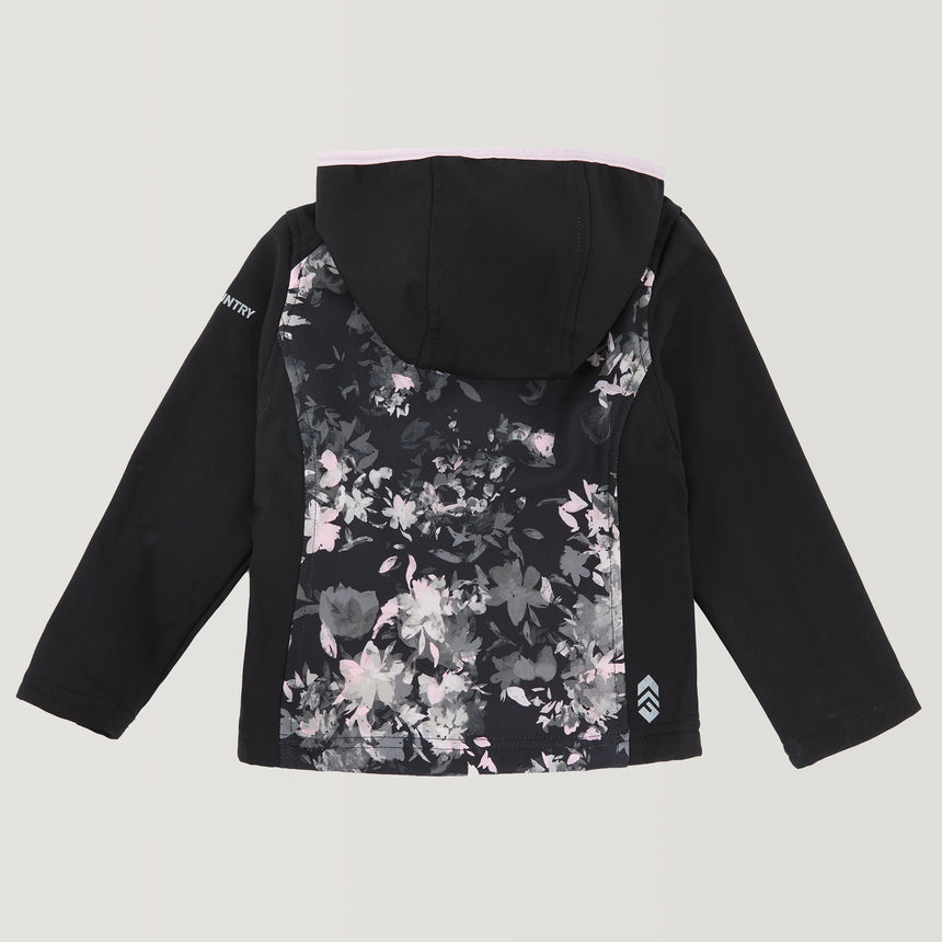 Girls' Softshell Jacket - Black - #color_black