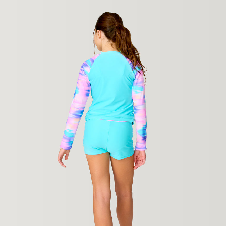 Girls' Dreamy Drift Rash Guard Swim Set