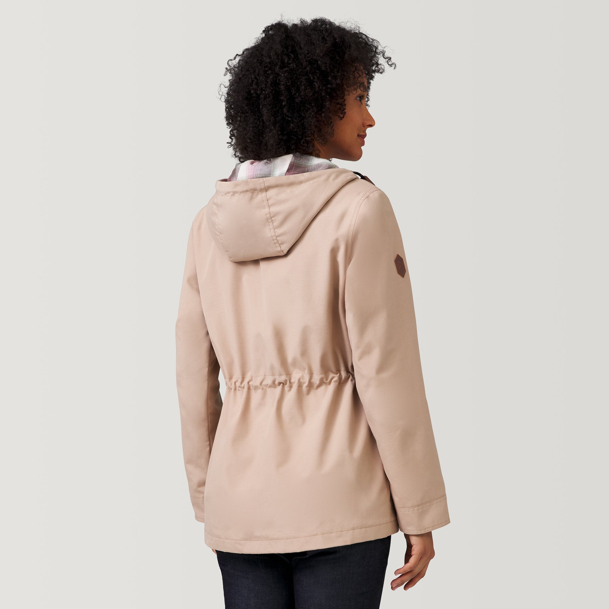 Khaki lightweight parka online