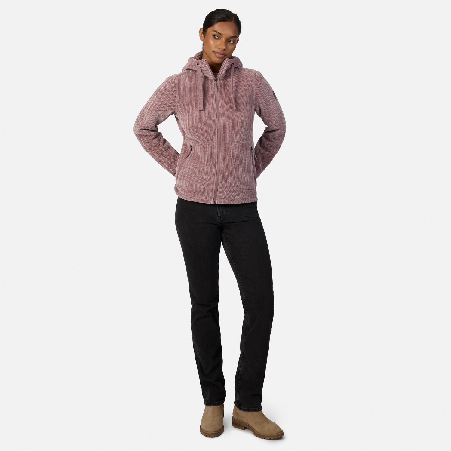Women's Chenille Fleece Jacket