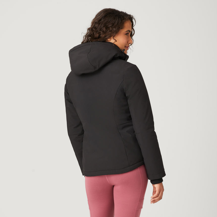 Women's FreeCycle® Thermo Super Softshell® II Jacket - Black - S #color_black