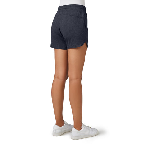 [Model is 5'8" wearing a size Small.] Women's Cloud Knit Shorts - S - Black #color_black