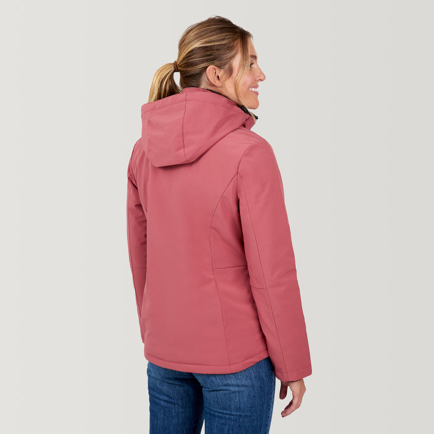 Women's FreeCycle® Thermo Super Softshell® II Jacket - Terracotta - S #color_terracotta