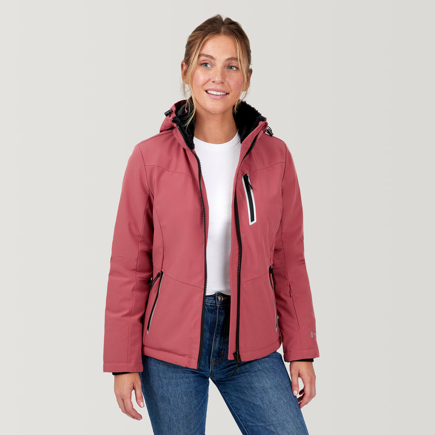Women's FreeCycle® Thermo Super Softshell® II Jacket - Terracotta - S #color_terracotta
