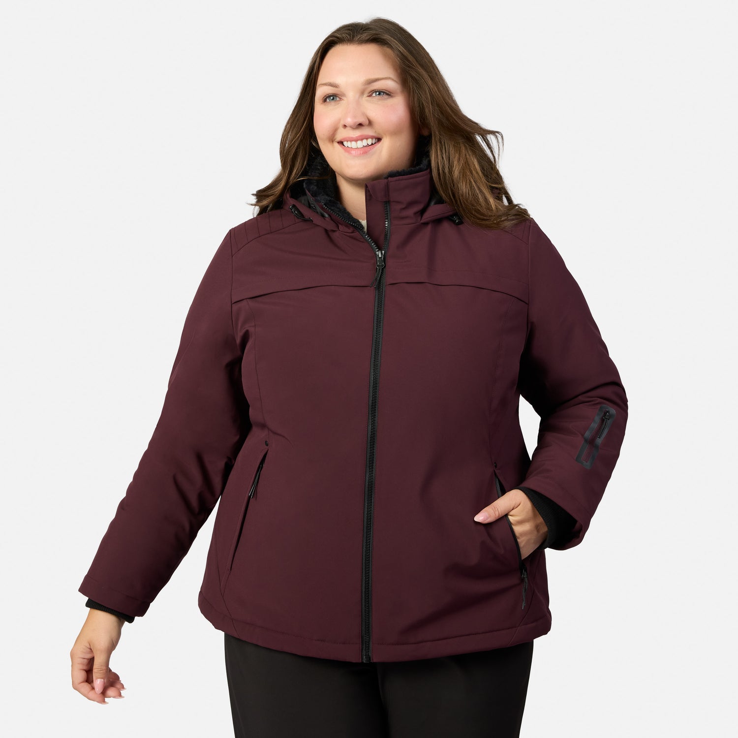 Women's Plus Size Thermo Super Softshell® Lined Jacket