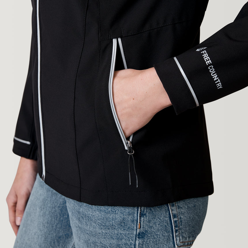 Women's Super Softshell® Lite Jacket - Black #color_black