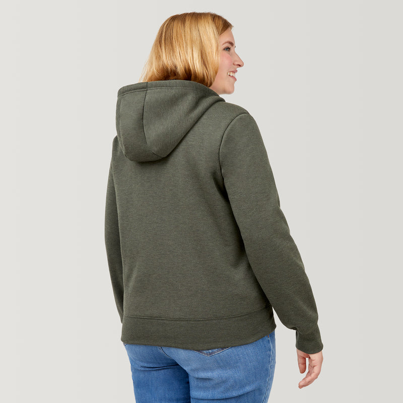 The Everybody Hoodie - Dark Olive Heather 